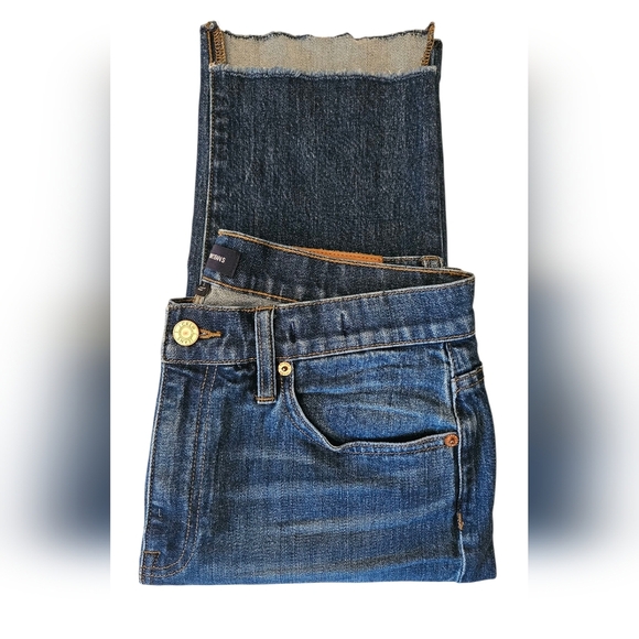 J. Crew Slim Boyfriend Step Hem Jeans - Sz 27 - Picture 3 of 11